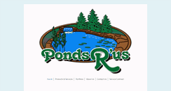 Desktop Screenshot of ponds-r-us.com